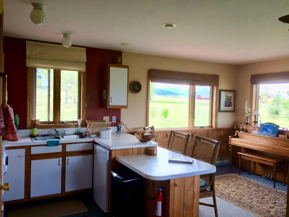 Pine Creek Cabin Livingston Montana Exterior foto